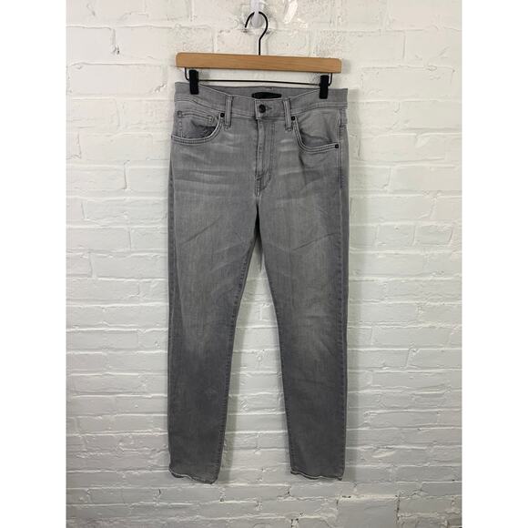 Joe's Jeans Women's The Slim Fit Denim Straight Jeans Low Rise Gray Size 31 - Picture 1 of 5